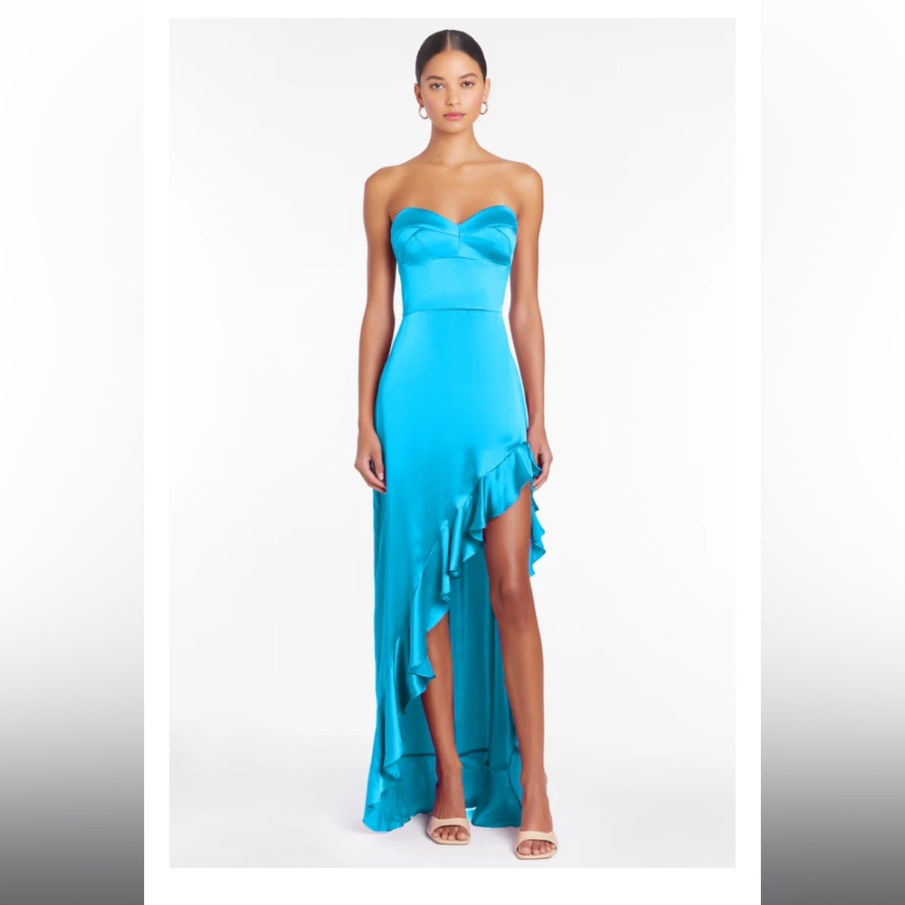 Amanda Uprichard Amalia Silk Gown Size Medium NWT